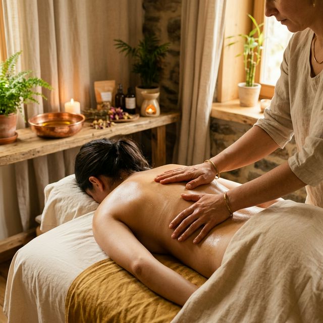 Massage Abhyanga ayurvédique à domicile